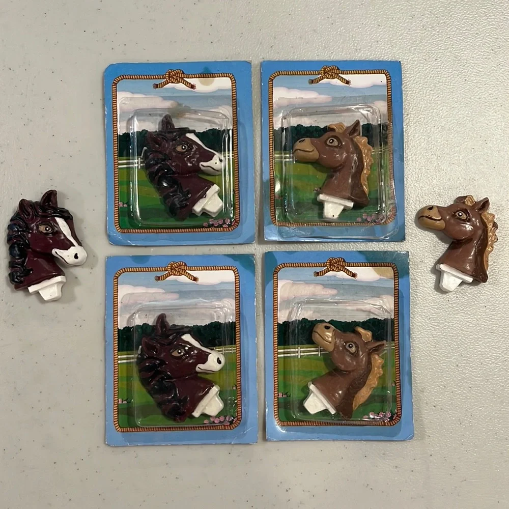 6 Horse Candles
